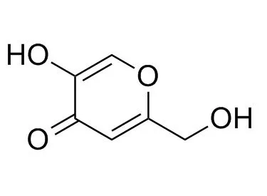 Koji acid Structural formula