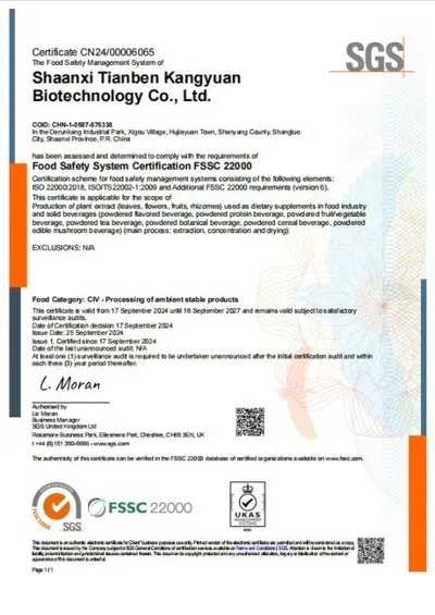 FSSC 22000 FSSC 22000